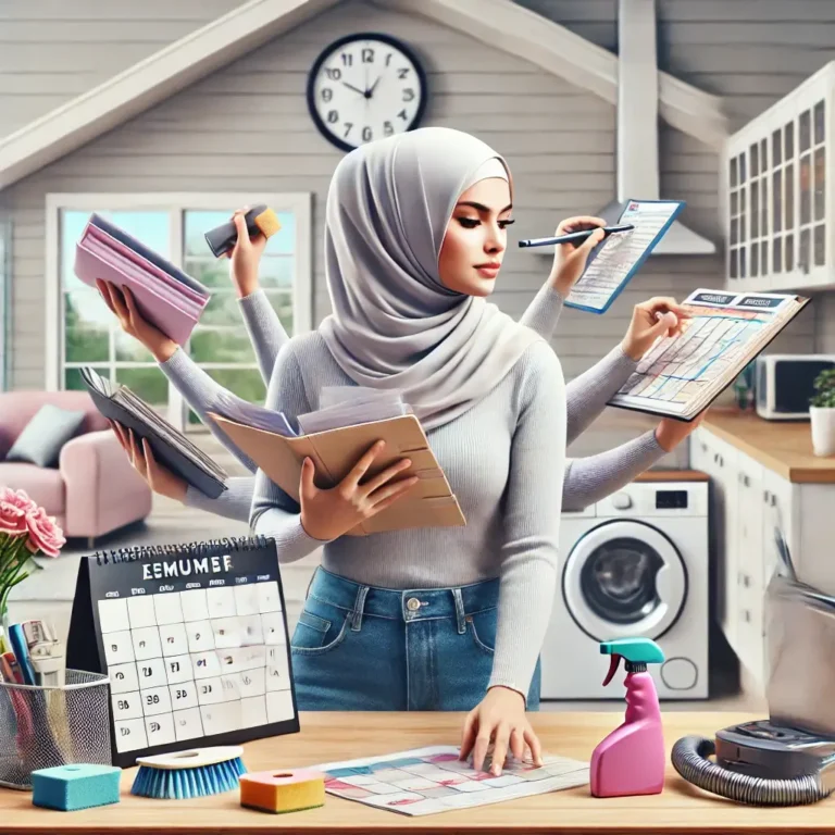 إدارة مهام تنظيف البيت