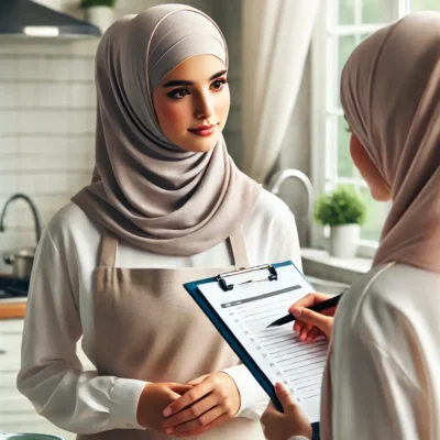 طريقة تدريب العاملة المنزلية