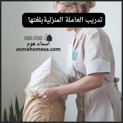 مهام العاملة المنزلية