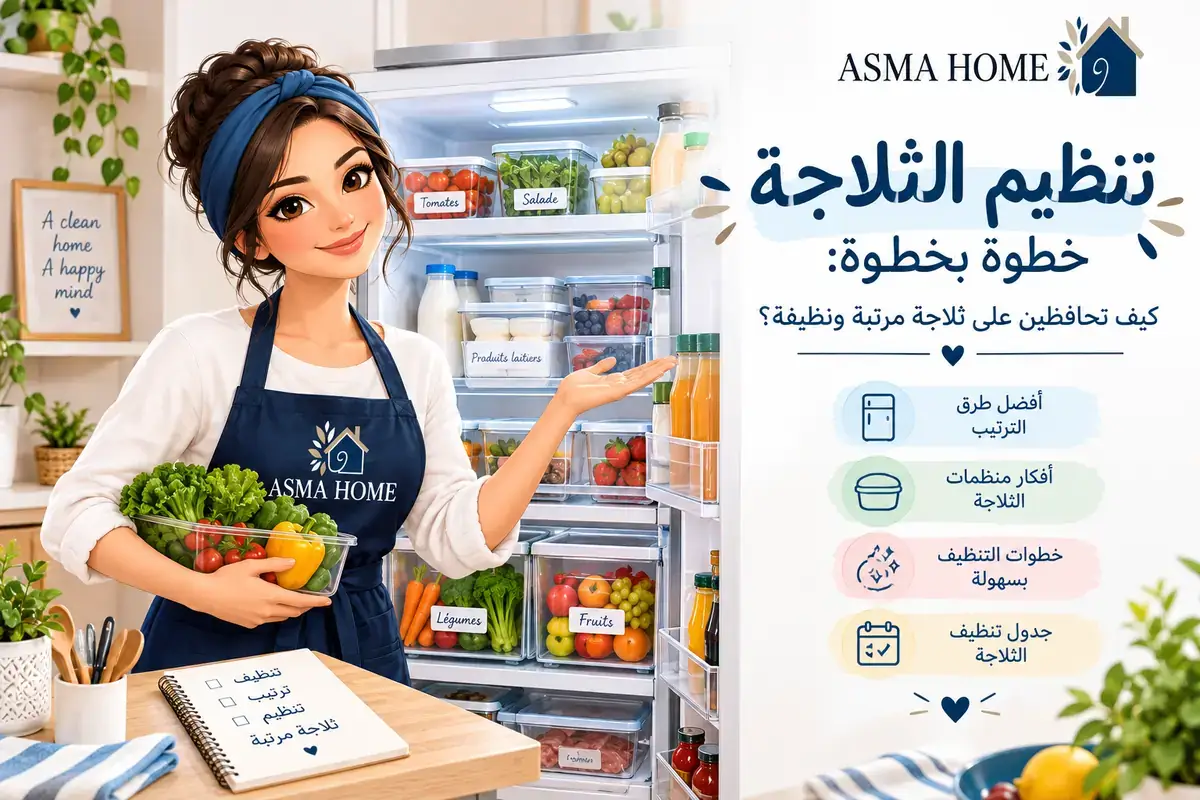 تنظيم الثلاجة خطوة بخطوة: كيف تحافظين على ثلاجة مرتبة ونظيفة؟ 1 تنظيم الثلاجة